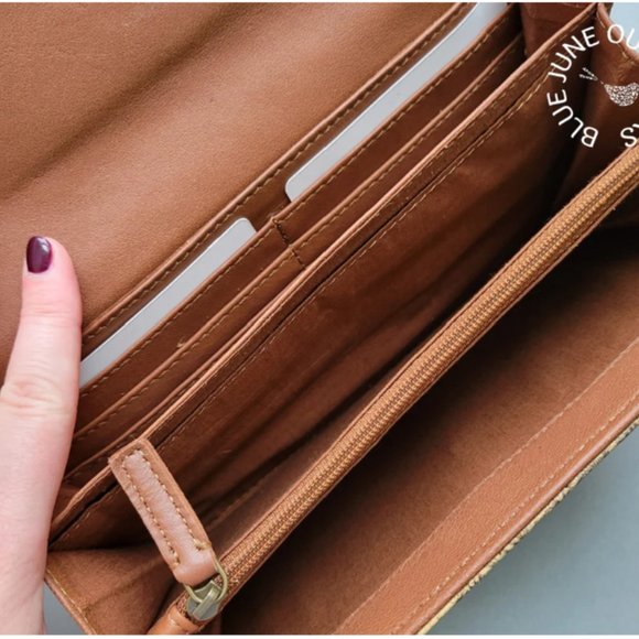 Hand Tooled Leather Wallet by Myra Bag - Picture 5 of 6